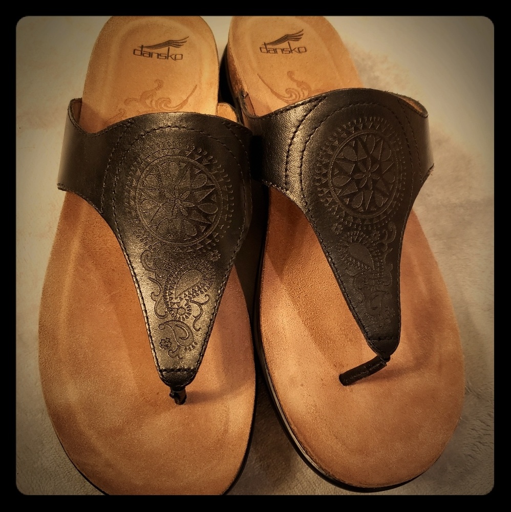 Dansko Leather Priya Thong